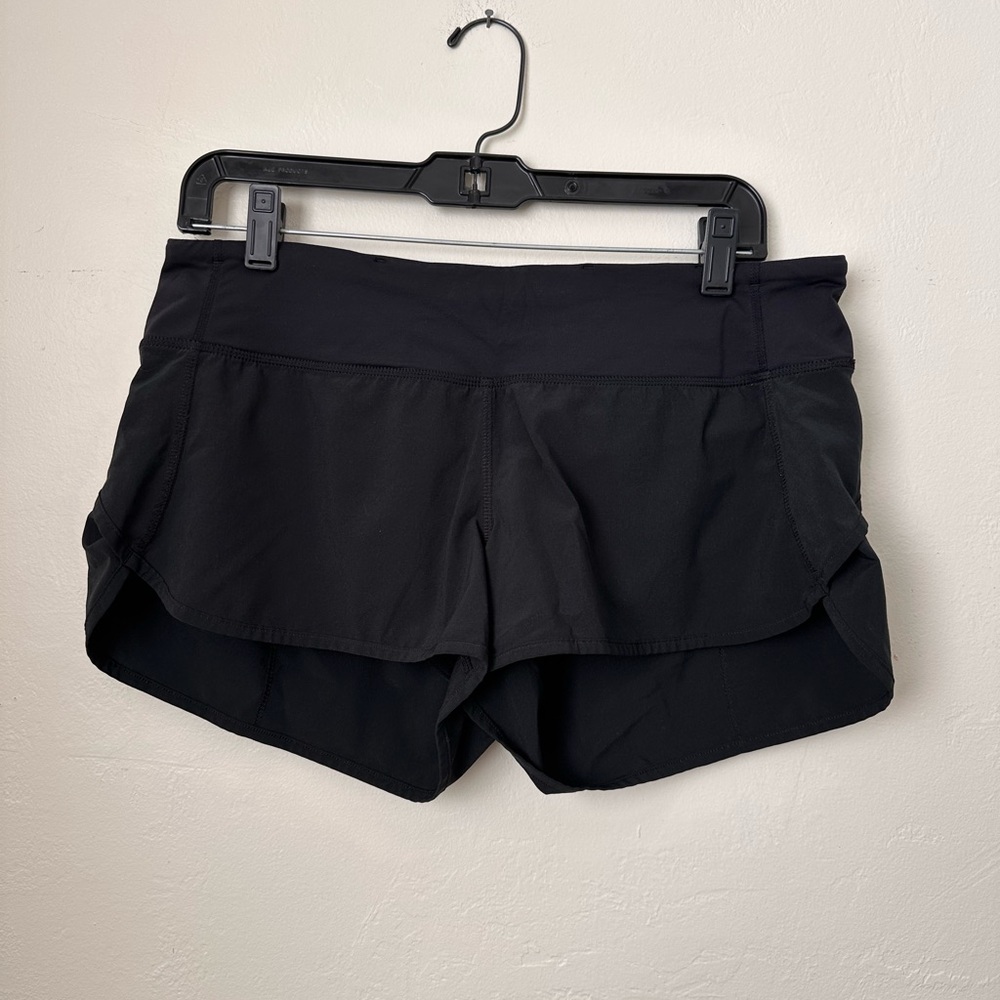 LULULEMON Run: Speed Short Black 8